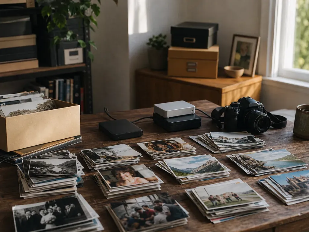 Digital photo cleanup workflow for selecting and organizing thousands of images